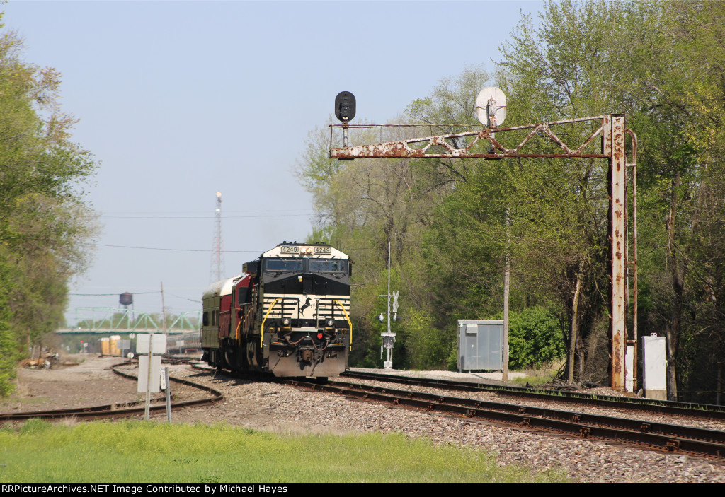 NS Geo Train in Alorton IL